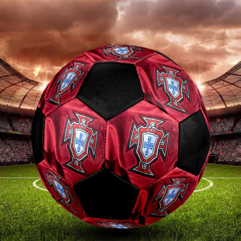 1pc Portugal National Football Team Soccer Ball Size 5 Indoor Soccer Ball Fashion Colorful Backyard Game - Great For Sports Fans Gift HE50