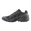 Salomon SPEEDCROSS 6 Trail Running L41742800 Shoes, (Black/Size 24.0/Women's) [Used]