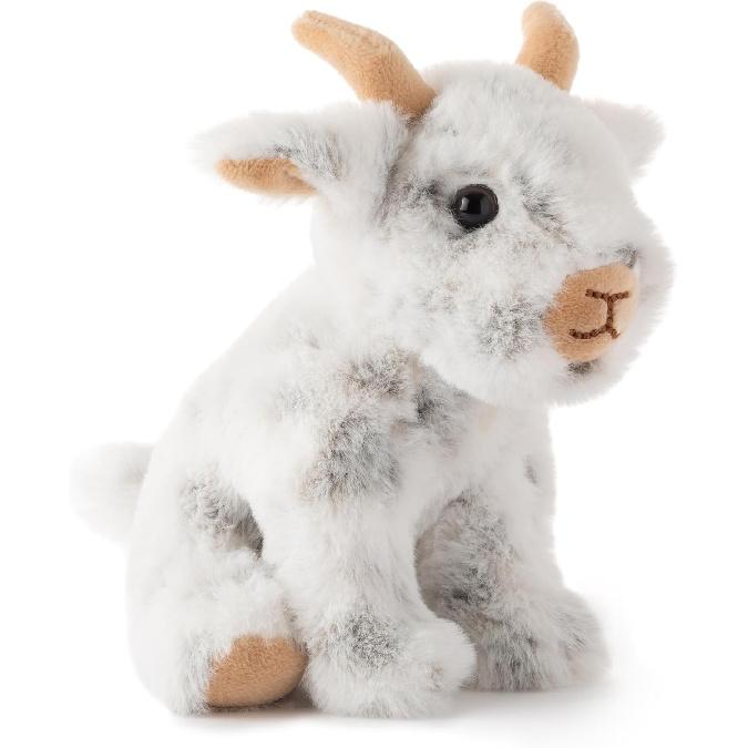 Мягкая игрушка Коза из зоопарка, Подарки для детей, Дикие малыши, Домашние животные, Мягкая игрушка Коза 6 дюймов