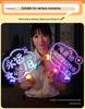 Birthday Light-Up Handheld Sign - Glowing Party and Event Cheering Prop