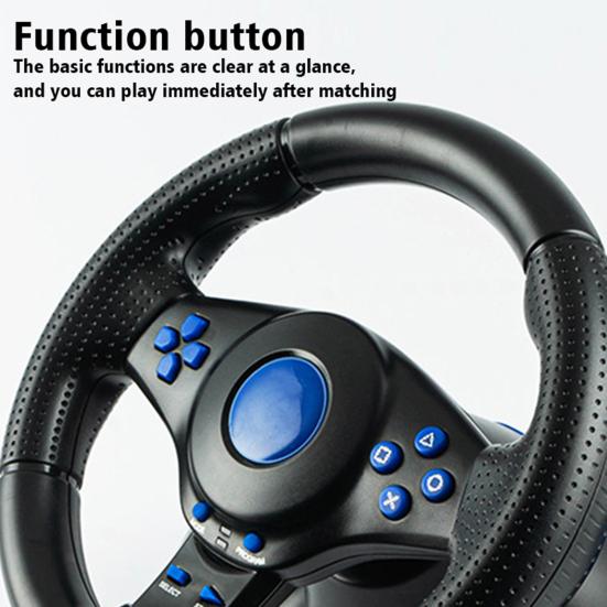 Controller Wheel with And Shift Functions Manual Brake 180 Degree Rotation Fully Compliant