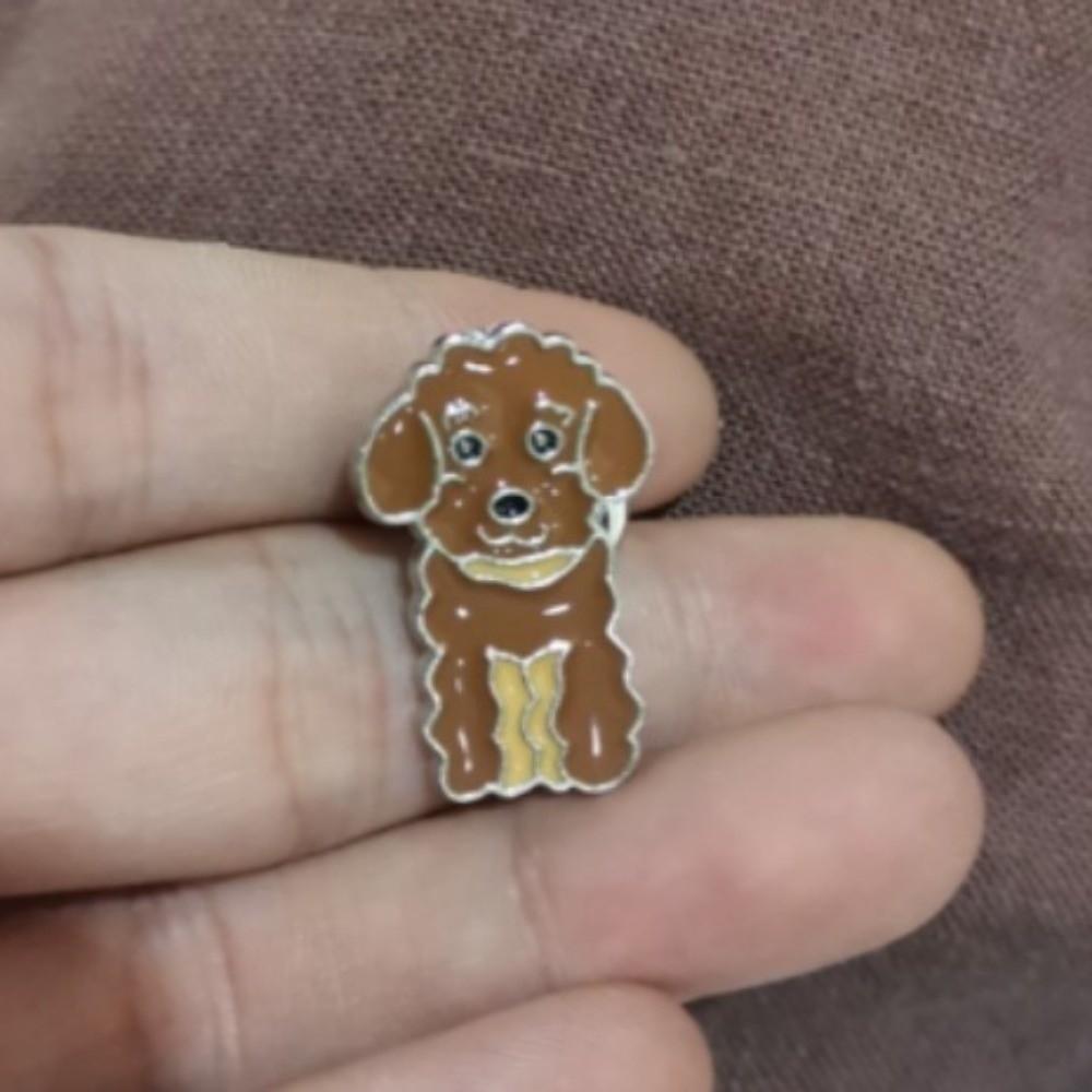 Bulldog Pet Dog Brooch Cartoon Dog Cartoon Metal Badge Dog Animal Enamel Pins  Shirt Pin