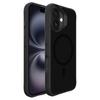 For iPhone 17 Case Magnetic Carbon Fiber Texture Phone Cover
