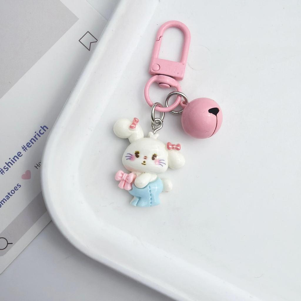 Cartoon Cute Melody Keychain Pendant Bag Charm for Couples and Friends