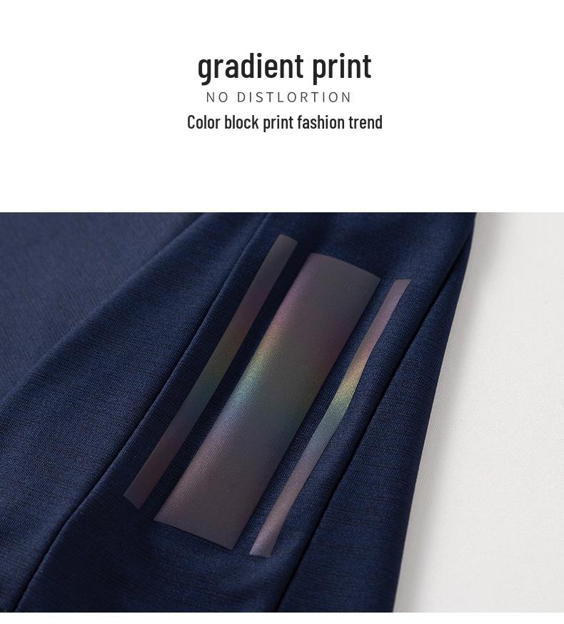 2022 Men's Trendy Hooded Ice Silk Quick-Dry Short Sleeve T-shirt for Summer Sports