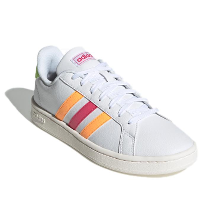Adidas Neo Grand Court 'White Pink Orange' Women's EG8146