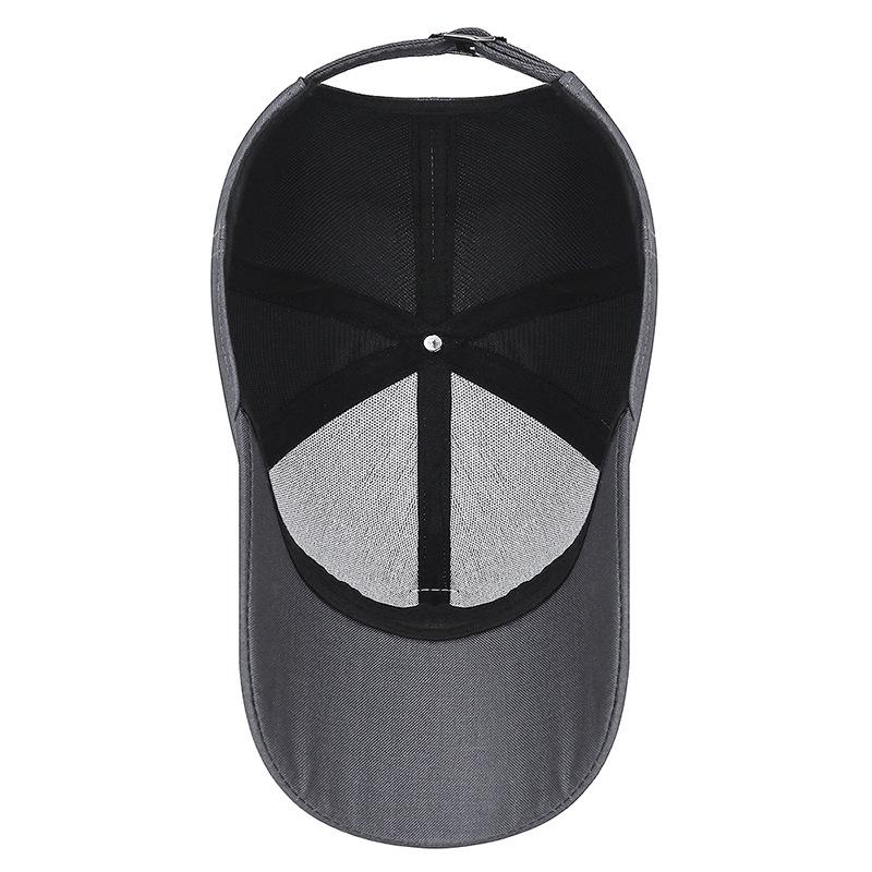 Men's Spring/Summer Duckbill Cap: Offset Print, All-Match, Sunshade, Hard Top Baseball Style