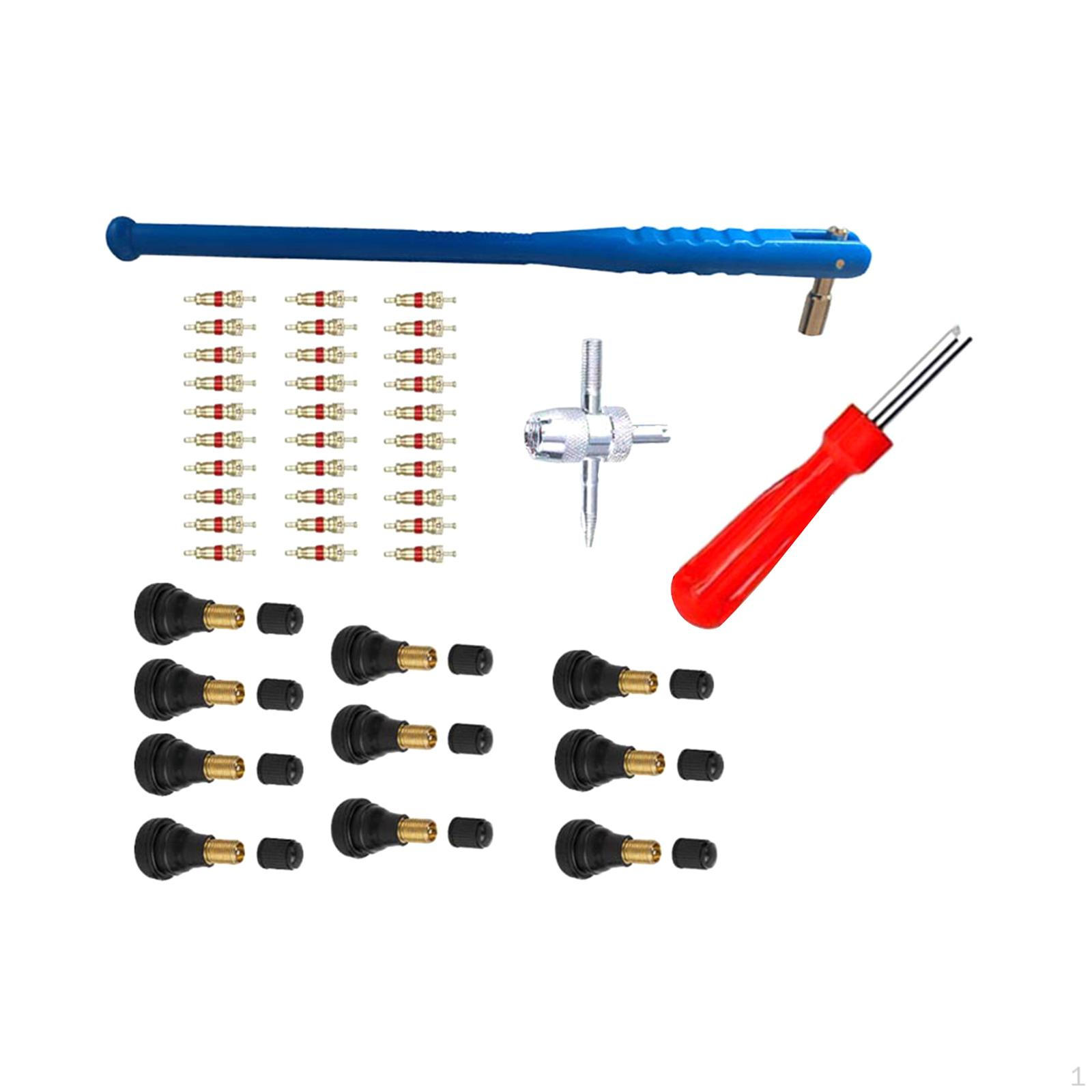 

43 Pieces Tire Valve Stem Puller Tools Set ,Tire Core Remover ,Car Accessories, Tyre