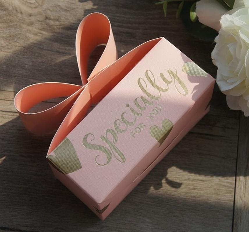 10Pcs Bow Paper Box As Soap Cookie Candy Little Gift Packaging Christmas Wedding Favors Gifts Decora