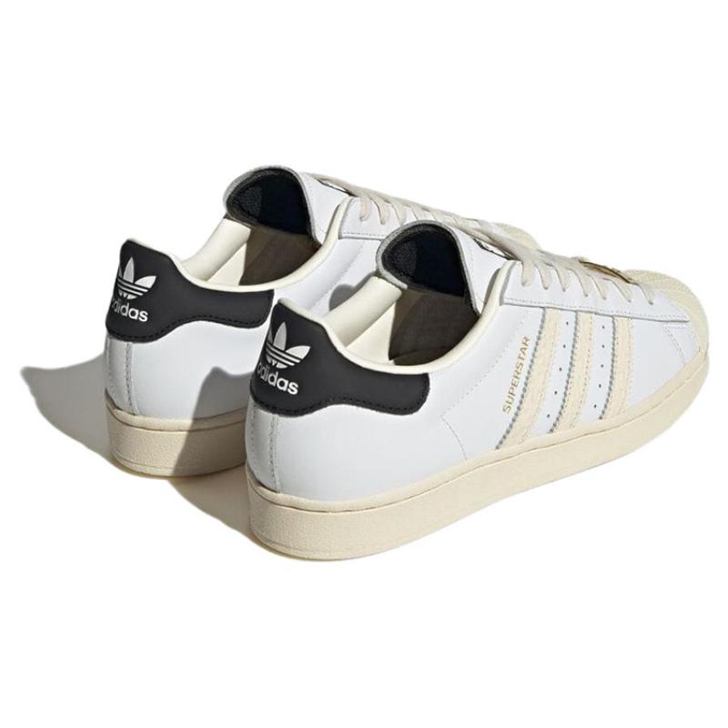 Adidas Superstar 'Debossed Stripes Wonder White Black' Sneakers ID4675