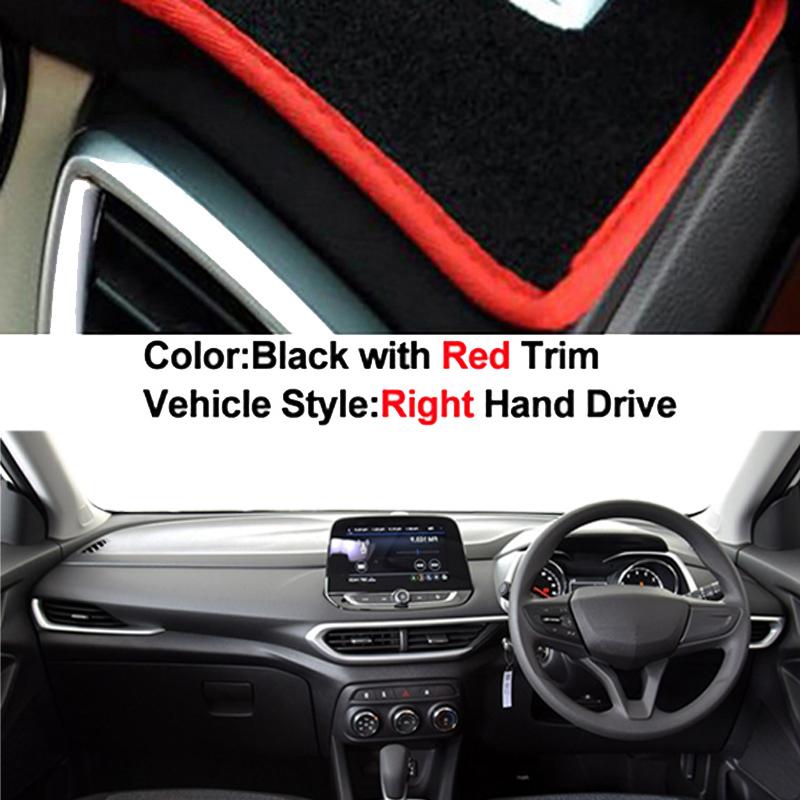 Car Auto Inner Dashboard Cover For Chevrolet Tracker 2019 2020 2026 2026 Center Console Protector Carpet Dashmat Sun-shade