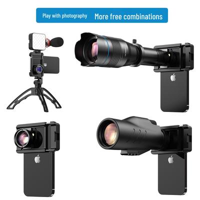 Universal Multi-functional Mobile Phone Clip for Telescopes and Cameras, 17MM Threaded, One-Word Stretch Design.