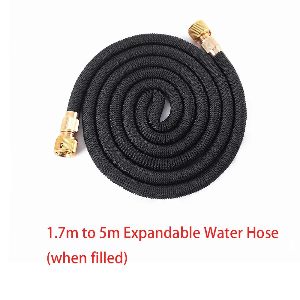 3X Telescopic TPE Water Hose Copper Plated Garden Hose for Car Wash Magic Telescopic Flexible Pipe Home Outdoor Watering