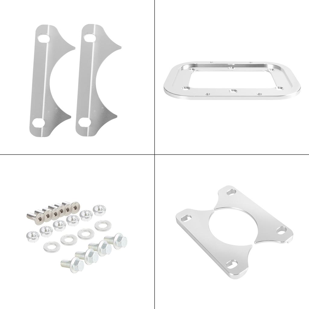Aluminium-Batteriefachhalterung, Ersatz für Optima-Batterien, Rot, Gelb, Blau, Top 34 34/78 D34