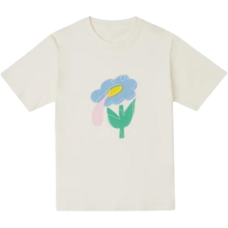 

New Converse T Shirts Women s Brown 10027655-A01 M