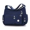 Bolso de nailon impermeable para mujer, tipo mensajero, cruzado, de gran capacidad, para viaje, informal, de alta calidad