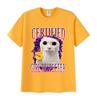 Certified Girl Respecter Funny Cat Meme T Shirt Unisexs Women Harajuku Fashion Short Sleeve Tshirts Humor Clothing Cotton Tshirt