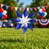 Outdoor Patriotic Windmill for Yard and Garden Decoration