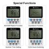 EU/US/UK Electronic Digital Timer Switch Programmable 220V 110V Kitchen Plug Socket Timing Outlet Random Coutdown 12/24hr Timer