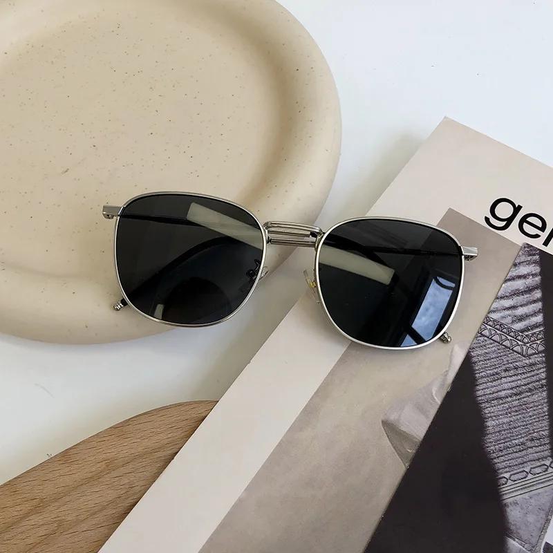 Trendy Square Frame Sunglasses UV400 Protection for Men Women Outdoor Driving Sports Punk Goggles Shades