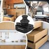 Drawer Latch Cabinet Door Locks Boat Tools Push Button Lock RV Accessories Zinc Alloy Push Button Cabinet Door Catch Lock for RV