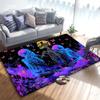 Love u to the Death Skull ( Carpet Rug for Living Room Bedroom Home Sofa Decoration,Kids play Non-slip Floor Mat