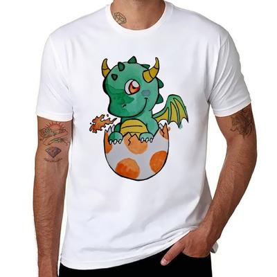 Baby Dragon TShirt T Shirts for Man Cotton Funny T Shirt Man Luxury TShirt