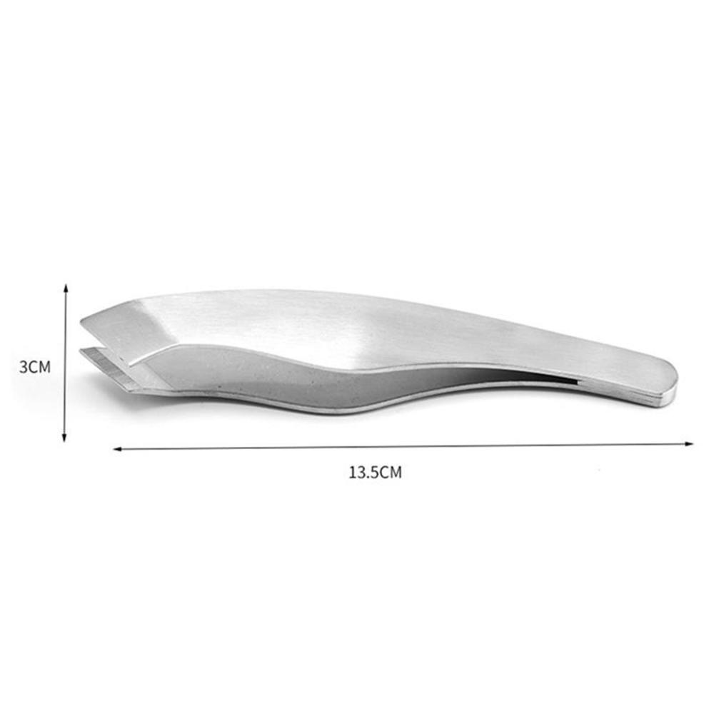 Angled Pliers Stainless Steel Puller Fish Bone Tweezers Fish Tweezer Hair Pincer Tool Remover Tongs