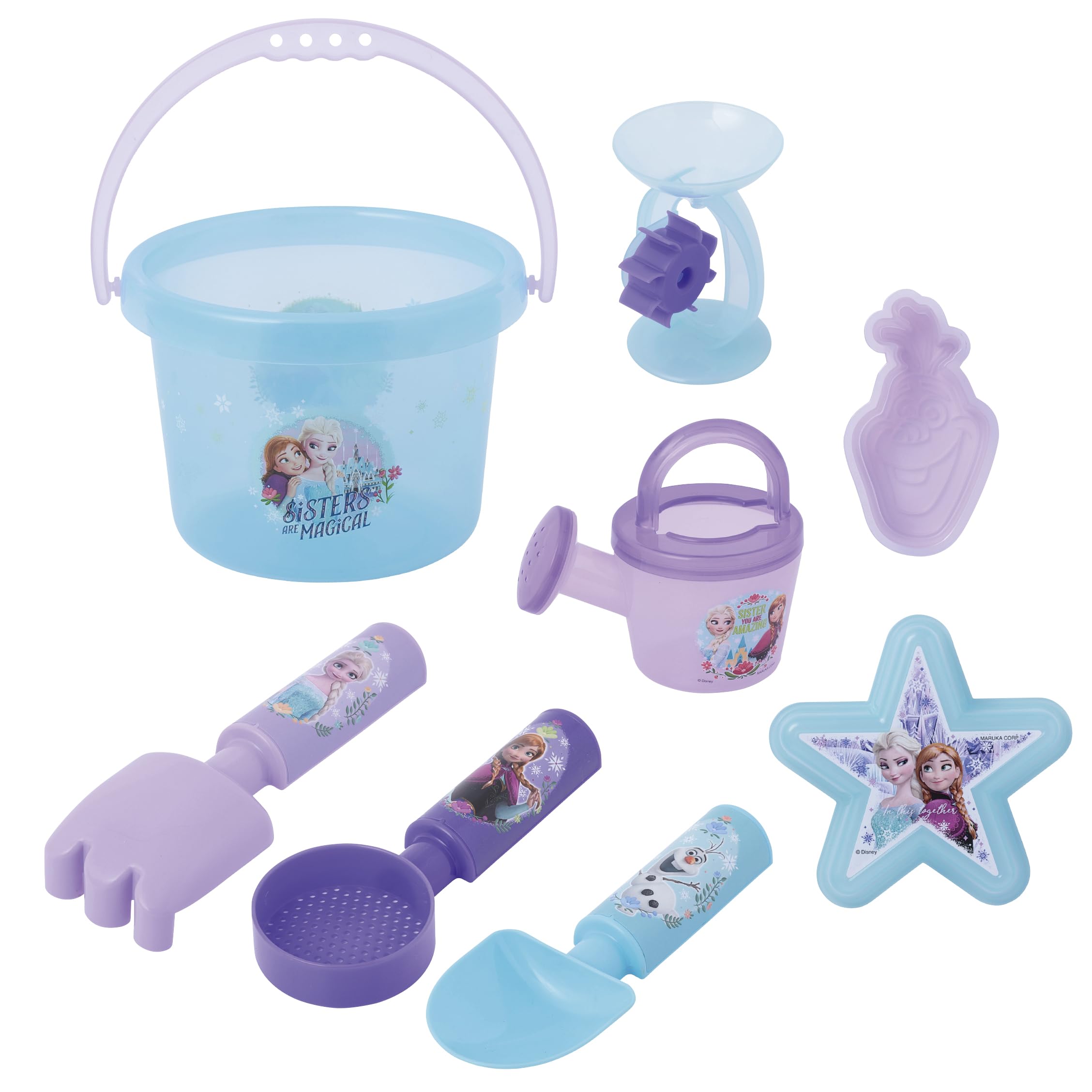 Maruka Frozen Bucket Set Water and Sand Play Toy for Ages - 3+ (Item No. 177014)