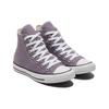 Converse Chuck Taylor All Star Comfortable and Versatile High Top Canvas Shoes Unisex Gray Purple