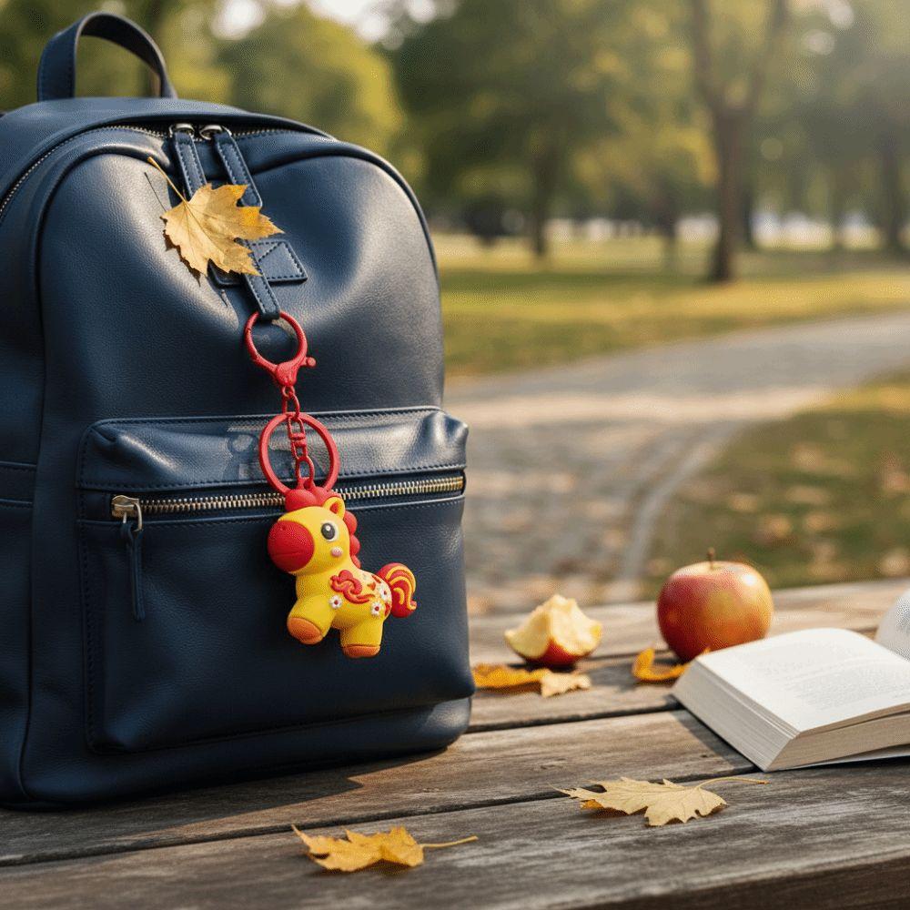 Hängeornament Tierkreis Pony Schlüsselanhänger Cartoon Pferde Design Schlüsselring Pferde Schlüsselanhänger Neujahrsgeschenk