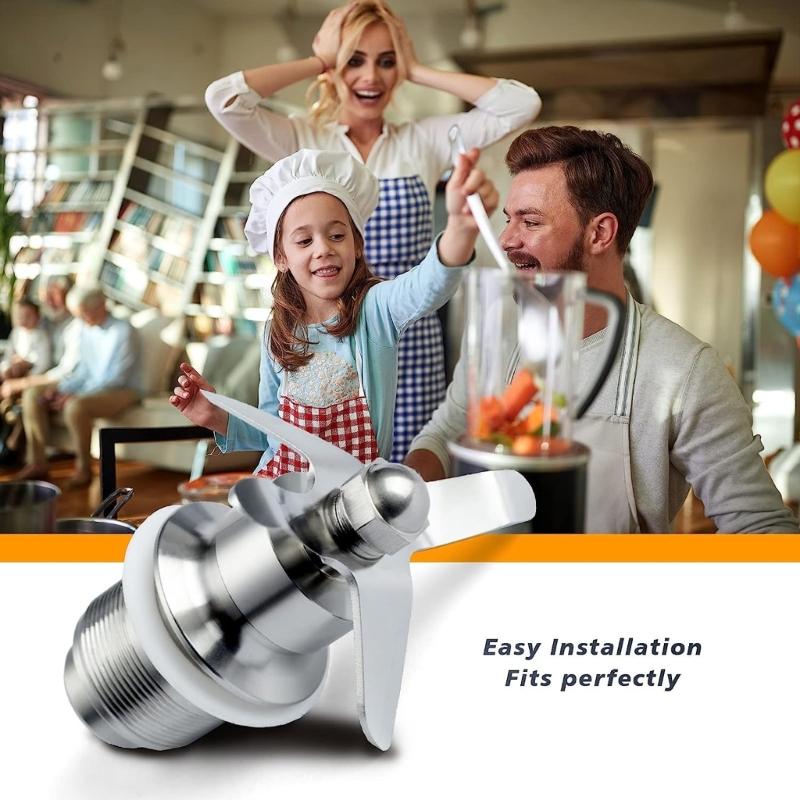 502977 Blade Cutting Assembly Blender Part for Waring CB10CT CB10D CB10DB CB10R CB10S CB10T CB10TB CB10TS CB15 Blenders