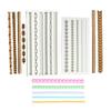 Elegant Braided Rope Or Pearls Chain Silicone Cake Border Decors Molds For Decorating Birthday Wedding Cakes And Dessert