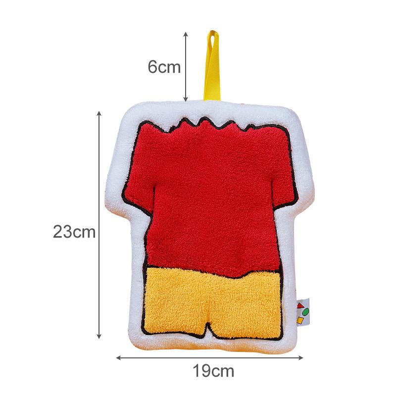 

Двухстороннее полотенце для рук с рисунком, подвесное полотенце из кораллового бархата, впитывающее полотенце для рук, кухонное полотенце для ванной комнаты, детский носовой платок