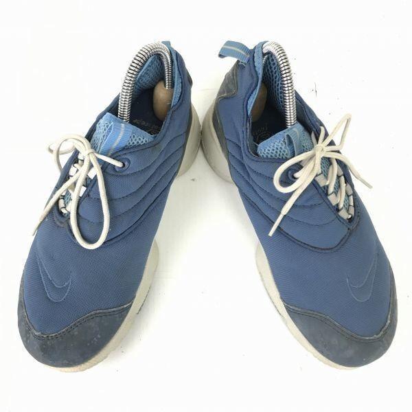 NIKE FOOTSCAPE Low Cut Mesh Sneakers 25.0 Light Blue Vintage Style(USED)