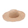 Spring and Summer New Hand-woven Raffia Jazz Hat Foldable Outdoor Leisure Travel Sun Protection Beach Straw Hat