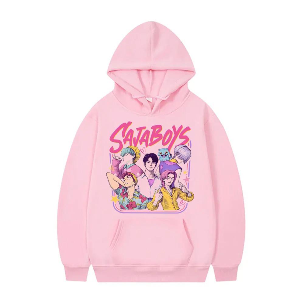 Men Fleece Hoodie  Harajuku Cute Graphic Gift for Fans  Autumn/Winter Hooded Pocket Sweatshirt  Casual Oversize Unseix Y2K Top