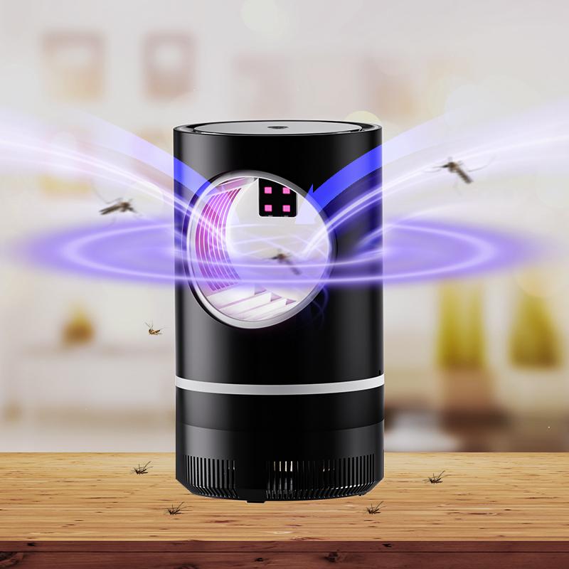 High Quality Indoor Portable LED Physical Electric Mosquito Killer Lamp Low Price with ABS Material Solid State лавандовый