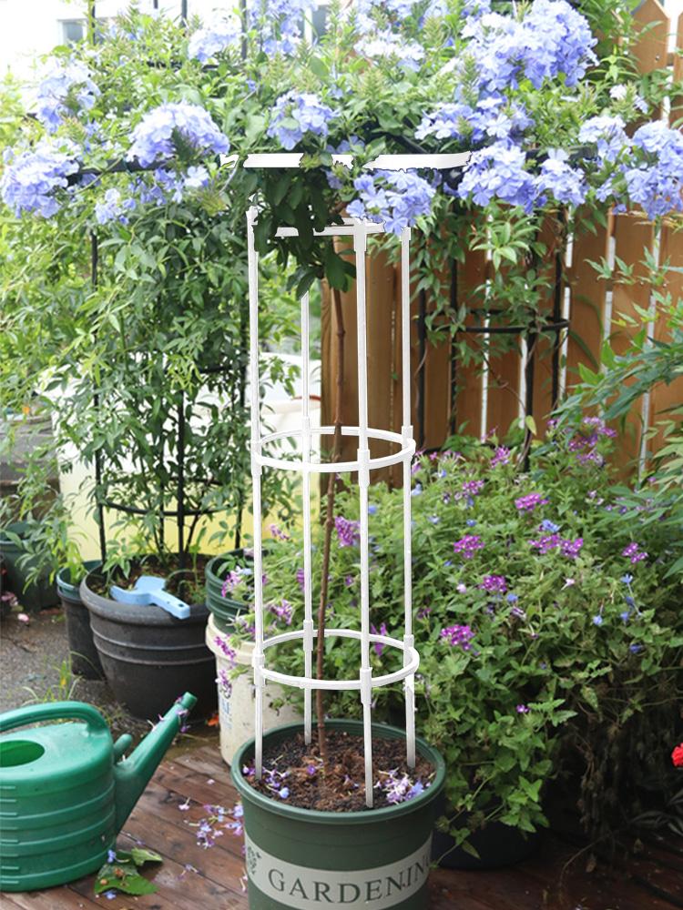 Assembled Umbrella Flower Stand Climbing Vine Plant Easy to Install Garden Plant Support