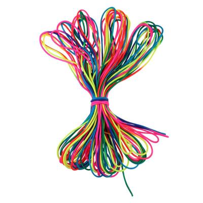 101FT Polyester Rainbow Paracordaaa Rope Parachute Cord Camping Hiking