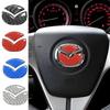 Epoxy Sticker Car Steering Wheel Emblem Modified Decal for Mazda Axela CX3 CX4 CX5 RX7 Atenza MX3 MX5 CX9 CX7 RX8 SKYACTIV