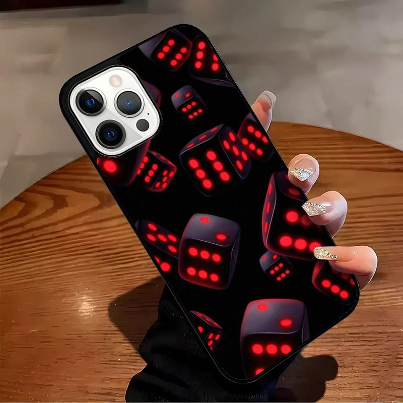 

Lucky Dice Phone Case For iPhone 17 Air 16 15 14 13 12 11 Pro Max Max Plus Bumper Case Cover iPhone 11pro max
