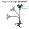 X040 Universal Phone Holder Clamp Mount Bracket for Electric Guitar Bass Ukulele Live Teaching Video Recording