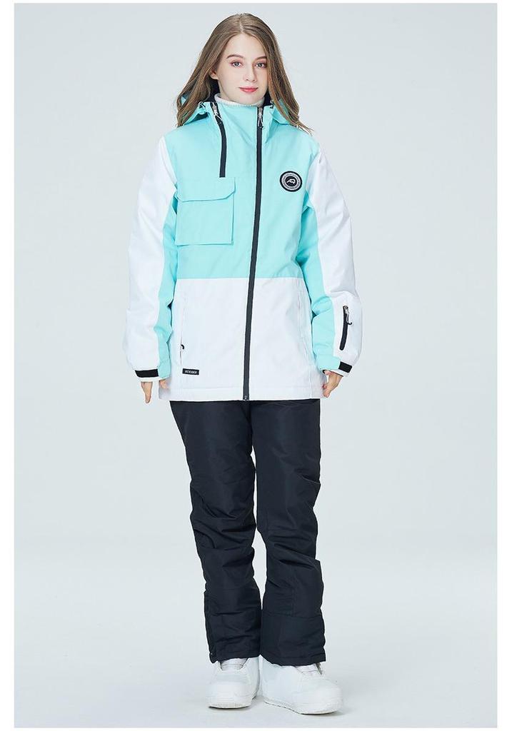 Men's & Women's Winter Ski & Snowboard Suit - Warm, Thickened Jacket and Pants