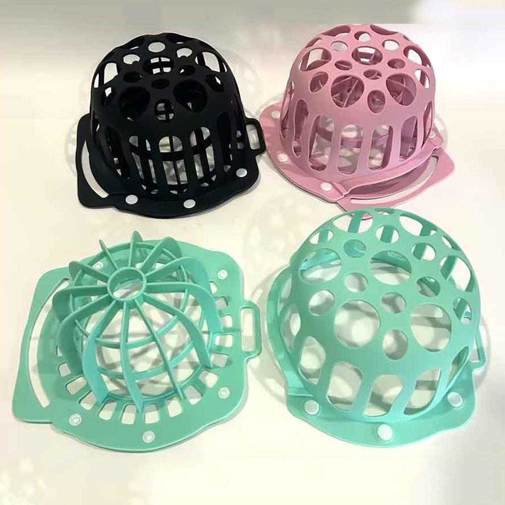 Hutwaschkäfig Baseballkappenwaschrahmen Silikon Baseballkappenreinigungsschutz Hutwaschhalter für gebogene Hüte