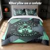 Hibernian FC Design Set Biancheria da Letto 1 Copripiumino + 2 Federe Morbido Traspirante Biancheria da Letto per la Casa