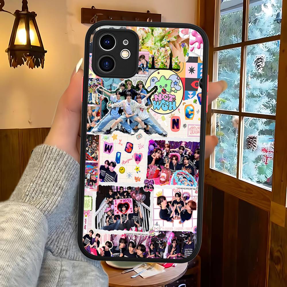Band N-NCT MUSIC For IPhone 15 16 Pro Max 11 12 13 14 XS XR X Plus 16E Matte Translucent Phone Cover