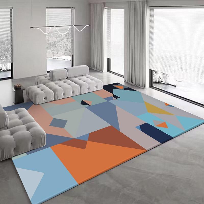 Fashionable and high-end carpet, living room sofa and coffee table carpet, light luxury Nordic minimalist carpet