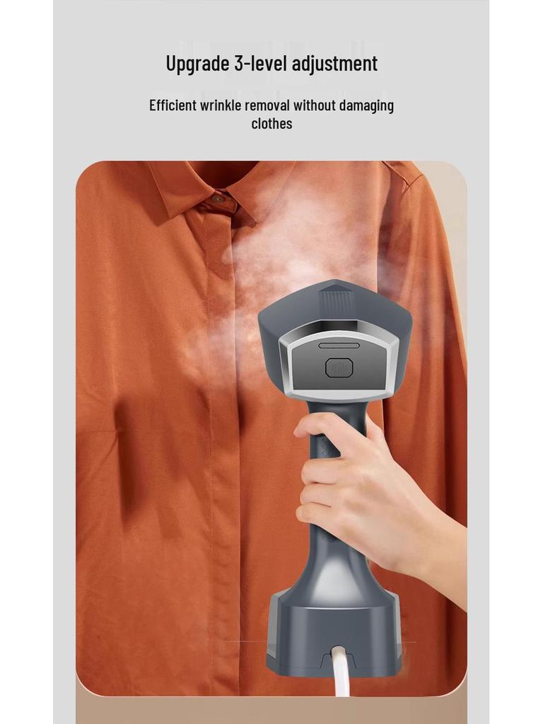 Dual-Function Handheld Garment Steamer & Iron