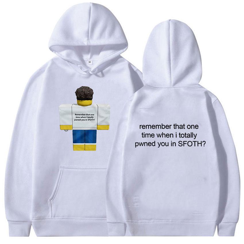 Funny Blame John Meme Hoodie Shedletsky Forsaken Cotton Pullover Clothing Sweatshirt Men's Women Autumn Winter Oversized Hooded